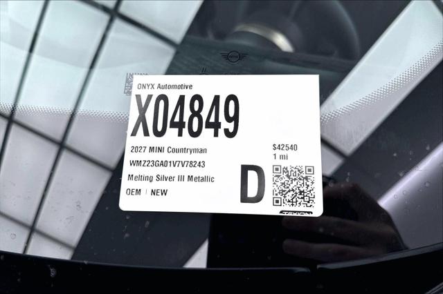 2027 MINI Cooper Countryman S