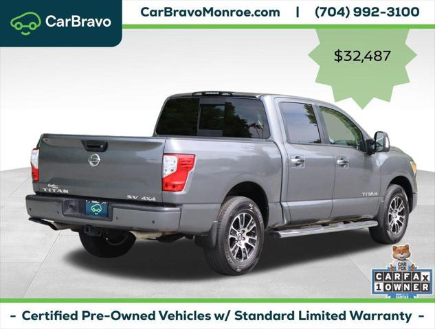2021 Nissan Titan Crew Cab SV 4x4