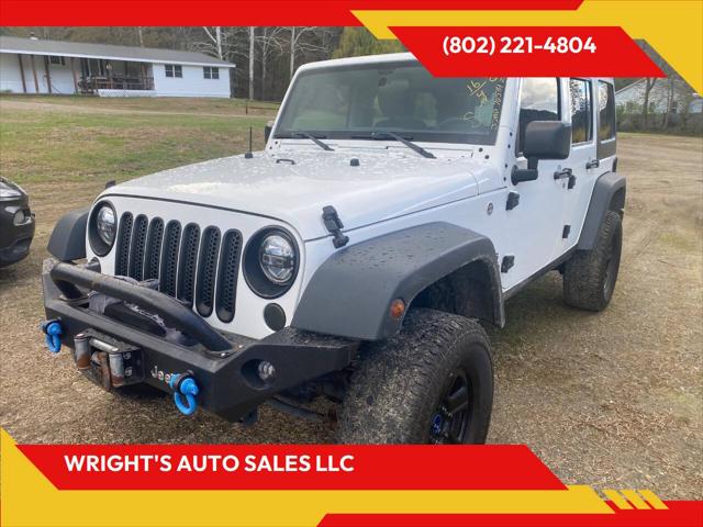 2016 Jeep Wrangler Unlimited Sport for sale in Townshend, VT
