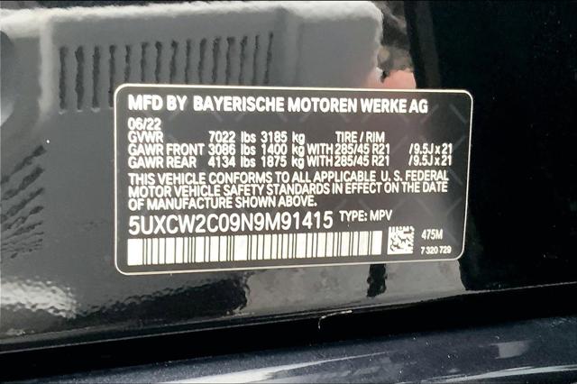 2022 BMW X7 xDrive40i