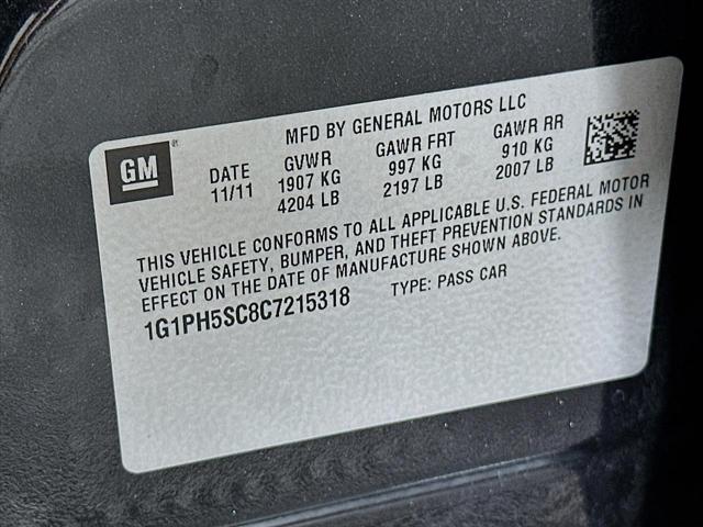2012 Chevrolet Cruze LTZ