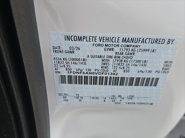 2027 Ford F-650 Straight Frame Gas F-650 SD Gas Straight Frame
