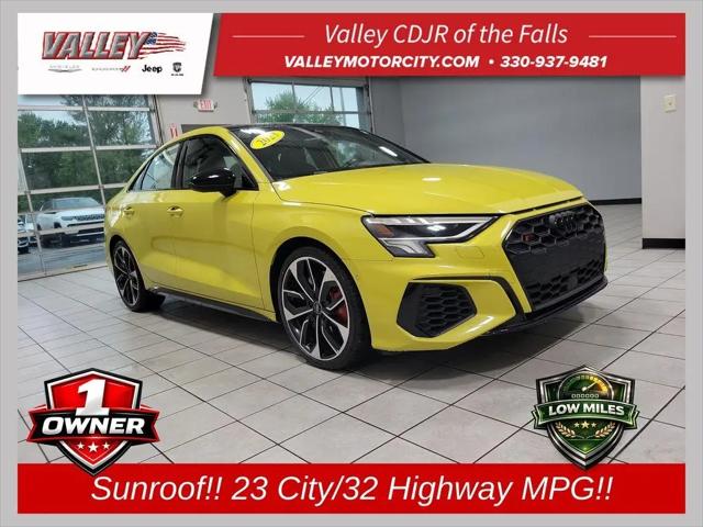 2023 Audi S3 Premium Plus TFSI quattro S tronic for sale in Cuyahoga Falls, OH