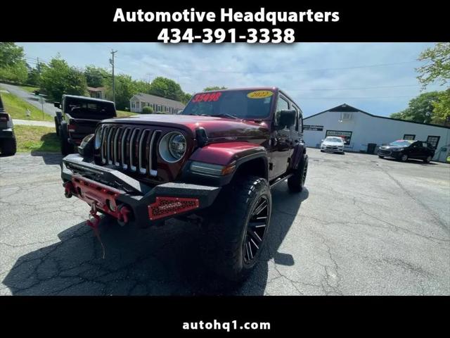 2022 Jeep Wrangler Unlimited Sahara 4x4 for sale in Farmville, VA