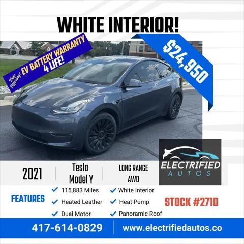 2021 Tesla Model Y Long Range Dual Motor All-Wheel Drive for sale in Joplin, MO