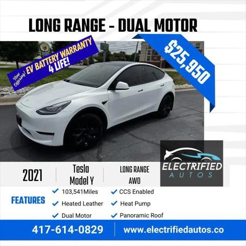 2021 Tesla Model Y Long Range Dual Motor All-Wheel Drive for sale in Joplin, MO
