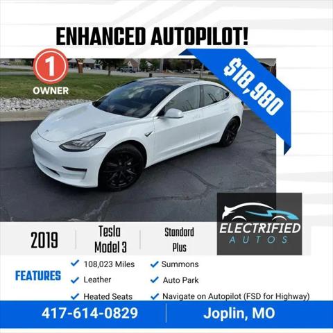 2019 Tesla Model 3 Standard Range Plus for sale in Joplin, MO