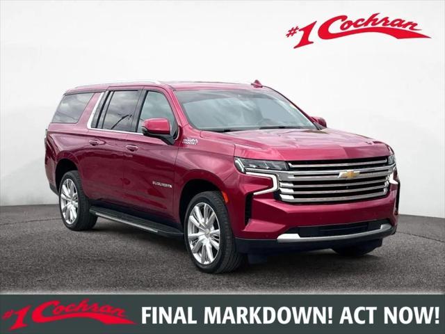 2021 Chevrolet Suburban 4WD High Country for sale in Youngstown, OH
