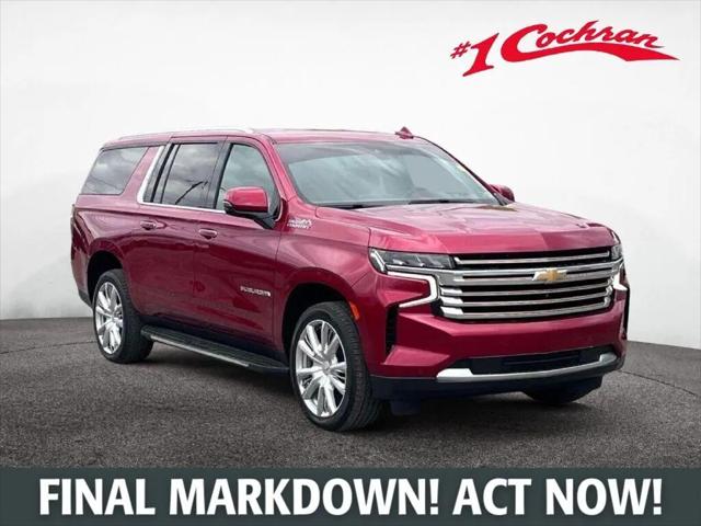 2021 Chevrolet Suburban 4WD High Country for sale in Youngstown, OH