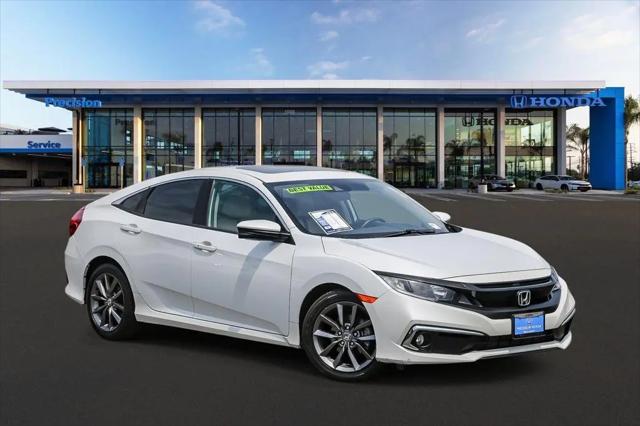 2021 Honda Civic EX for sale in Downey, CA
