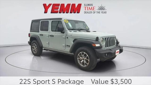 2024 Jeep Wrangler 4-Door Sport S 4x4 for sale in Galesburg, IL