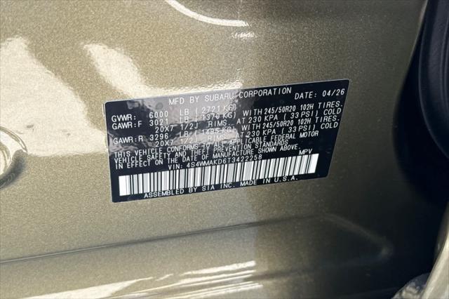 2026 Subaru Ascent Touring 7-Passenger