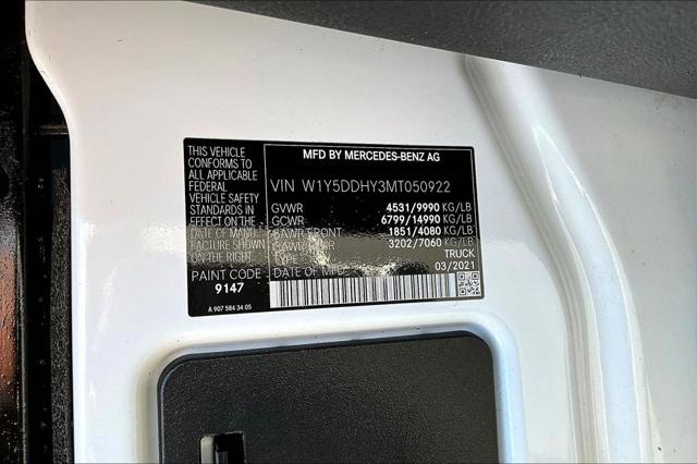 2021 Mercedes-Benz Sprinter 3500 High Roof I4