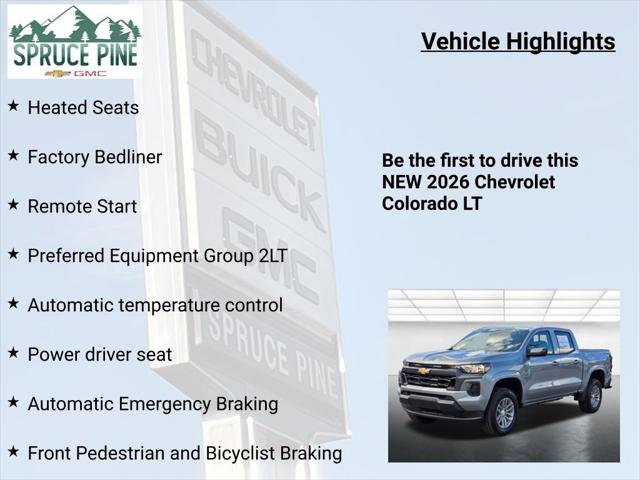 2026 Chevrolet Colorado LT, RWD