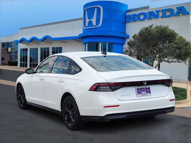 2025 Honda Accord Sedan SE