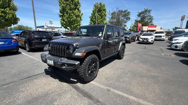 2022 Jeep Wrangler Unlimited Willys 4x4 for sale in Redding, CA