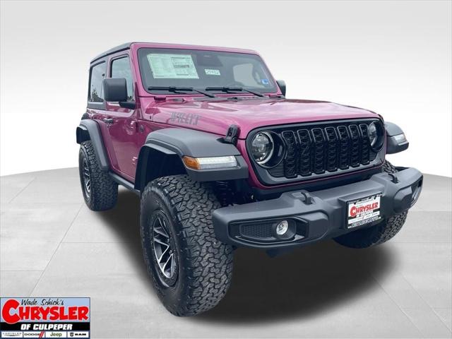 2026 Jeep Wrangler WRANGLER 2-DOOR WILLYS 2026 Jeep Wrangler WRANGLER 2-DOOR WILLYS