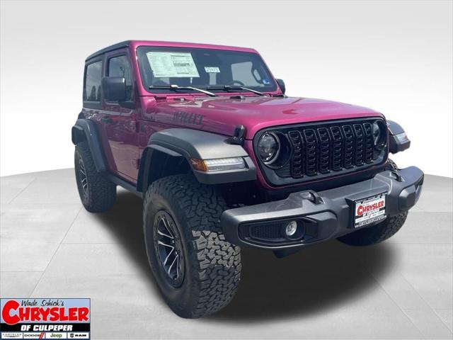 2026 Jeep Wrangler WRANGLER 2-DOOR WILLYS 2026 Jeep Wrangler WRANGLER 2-DOOR WILLYS
