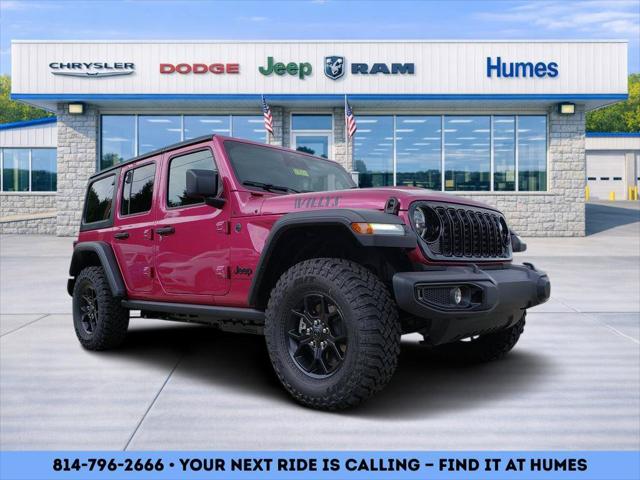 2026 Jeep Wrangler WRANGLER 4-DOOR WILLYS 2026 Jeep Wrangler WRANGLER 4-DOOR WILLYS