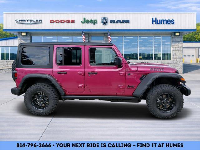 2026 Jeep Wrangler WRANGLER 4-DOOR WILLYS 2026 Jeep Wrangler WRANGLER 4-DOOR WILLYS