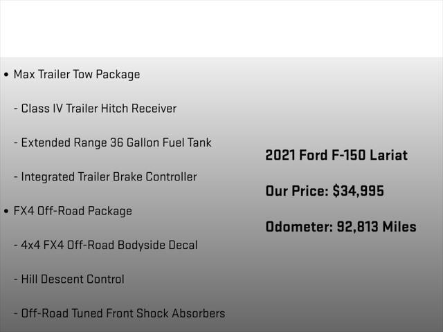 2021 Ford F-150 Lariat