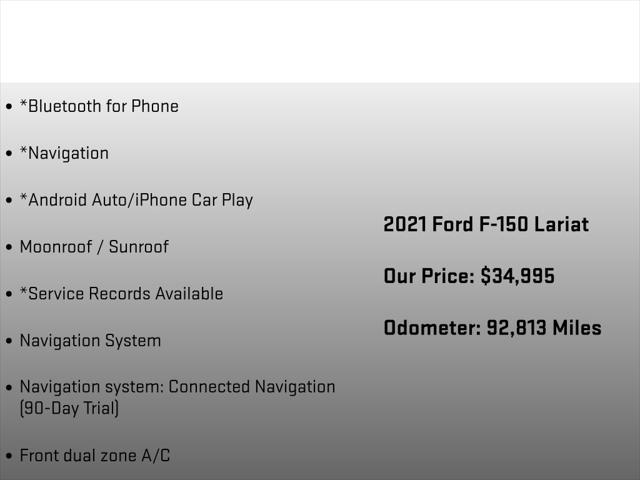 2021 Ford F-150 Lariat