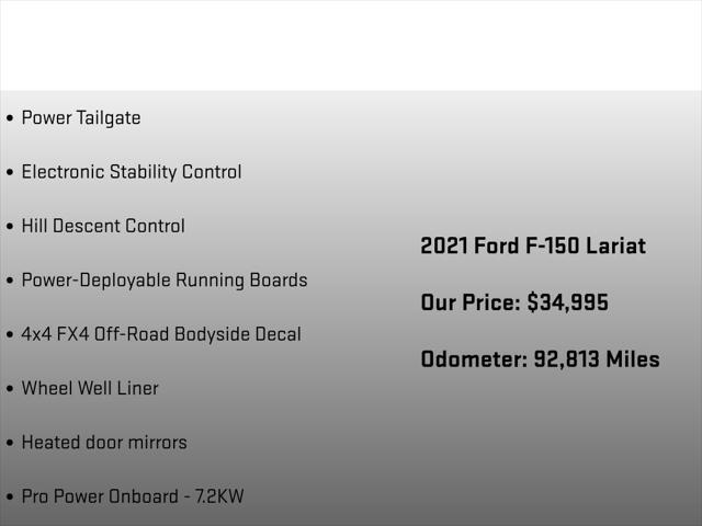 2021 Ford F-150 Lariat