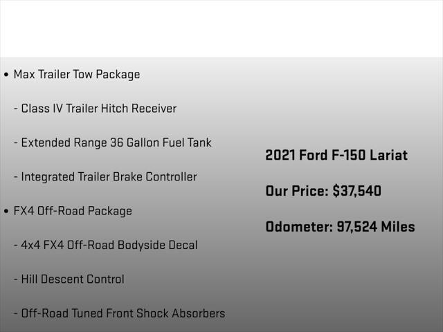 2021 Ford F-150 Lariat