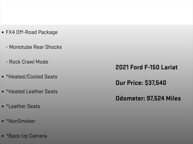 2021 Ford F-150 Lariat