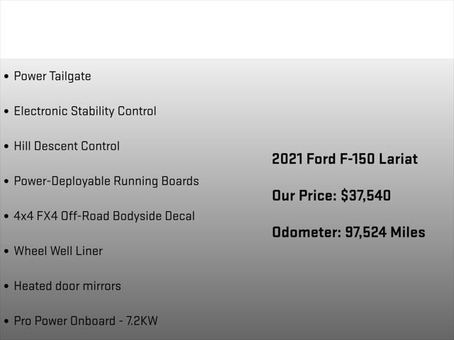 2021 Ford F-150 Lariat
