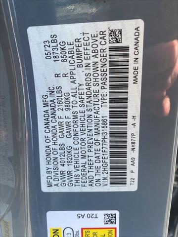 2023 Honda Civic EX