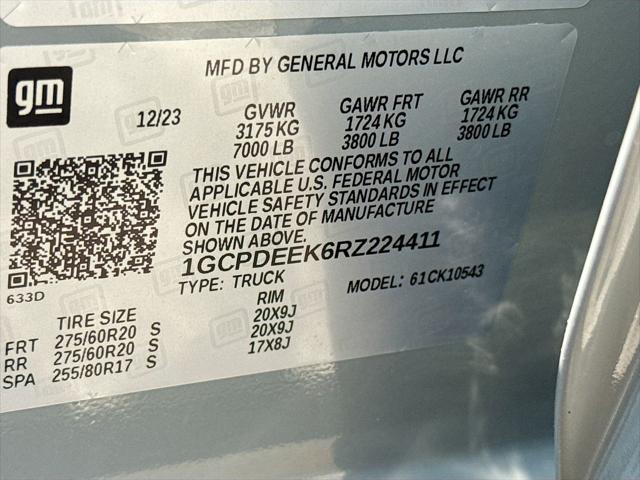 2024 Chevrolet Silverado 1500 4WD Crew Cab Short Bed RST