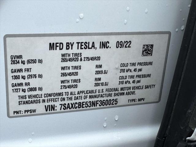 2022 Tesla Model X Dual Motor All-Wheel Drive
