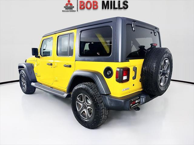 2020 Jeep Wrangler Sport S 4x4