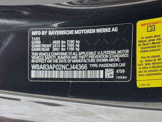 2022 BMW M4 M440i