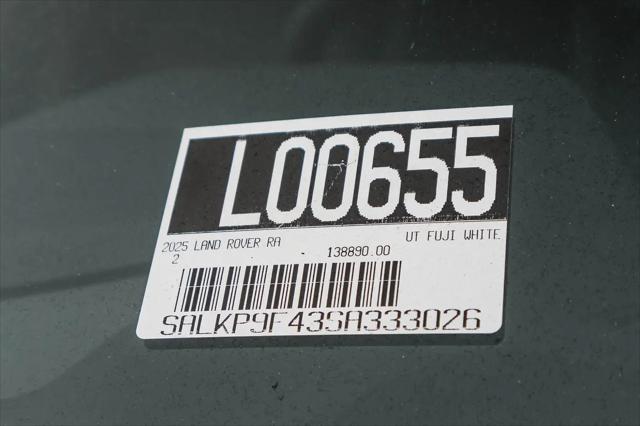 2025 Land Rover Range Rover P550e SE