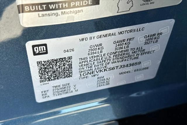 2026 Chevrolet Traverse AWD High Country