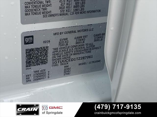 2026 GMC Sierra 1500 Crew Cab, Short Bed, Elevation, 4WD