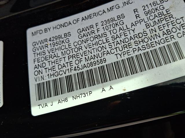 2018 Honda Accord EX