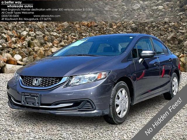 2014 Honda Civic LX for sale in Naugatuck, CT