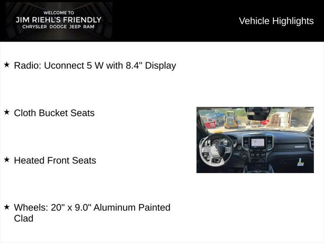 2026 RAM 1500 RAM 1500 BIG HORN CREW CAB 4X4 57 BOX