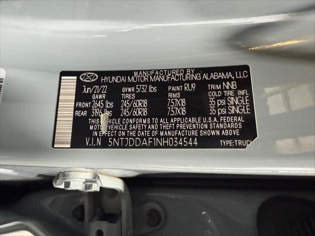 2022 Hyundai Santa Cruz SEL Premium