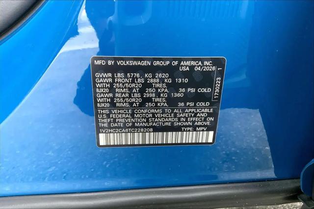 2026 Volkswagen Atlas Cross Sport SE with Technology