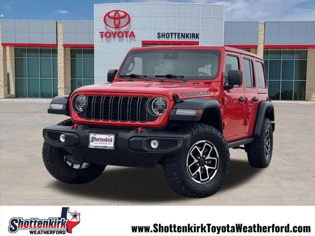 2025 Jeep Wrangler 4-Door Rubicon 4x4 for sale in Weatherford, TX