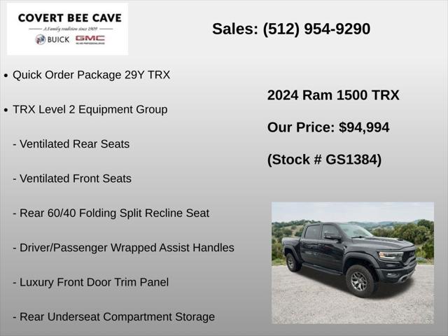 2024 Ram 1500 TRX Crew Cab 4x4 5'7" Box
