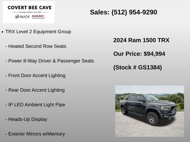 2024 Ram 1500 TRX Crew Cab 4x4 5'7" Box