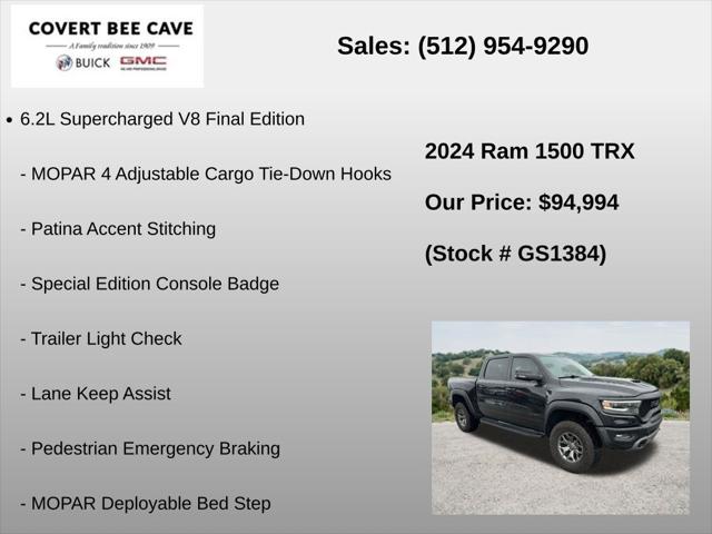2024 Ram 1500 TRX Crew Cab 4x4 5'7" Box