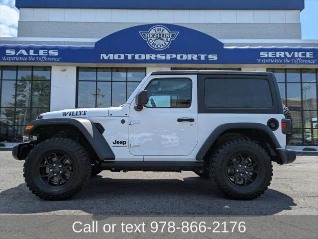 2024 Jeep Wrangler 2-Door Willys 4x4 for sale in Lowell, MA