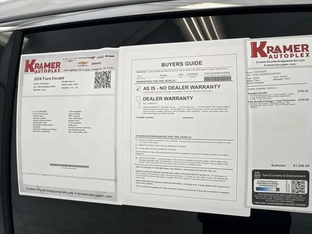 2024 Ford Escape Active