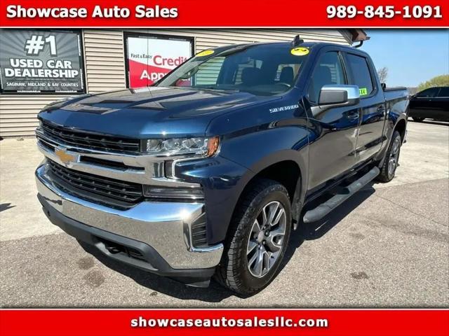 2021 Chevrolet Silverado 1500 4WD Crew Cab Short Bed LT for sale in Chesaning, MI
